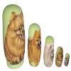 Spitz Dogs nesting doll view 2