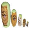 Spitz Dogs nesting doll view 3