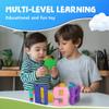 Skoolzy 44 Pc Counting Coins & Learning Set  Montessori Math Development Kit for 18 Months+ view 3