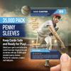 Premium Penny Sleeves for Trading Cards | Soft Trading Card Sleeves for Baseball Cards, Ultra Clear Plastic Pro Sports Card Sleeve, Football, MTG Collector Sleeve (Standard + Thick Options Available) view 2