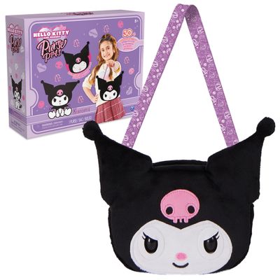Purse Pets Sanrio Kuromi Interactive Pet Crossbody Kawaii Purse, Ages 5+