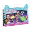 Gabbys Dollhouse, Gabby and Friends Figure Set with Rainbow Gabby Doll, 3 Toy Figures and Surprise Accessory Kids Toys for Ages 3 and up view 1