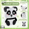 Panda Piatas for Birthday Party Forest Animal Piata with Stick, Blindfold, Confetti for Adults Birthday Baby Shower Party Supplies view 3