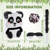 Panda Piatas for Birthday Party Forest Animal Piata with Stick, Blindfold, Confetti for Adults Birthday Baby Shower Party Supplies view 4