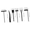 6pcs Mini Zen Garden Kit Black Rake Meditation Sand Zen Garden Tools Accessories for Adults Table Office Relaxation view 2