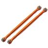 GPM 2Pc Set Upgrades Aluminium 6061-T6 Front Steering Rod for X-Maxx 8S (Widemaxx) (Orange) view 1