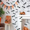 60 PCS Halloween 3D Bats Halloween Scary Bat Sticker Realistic Wall Stickers Halloween Party Decoration Supplies Home Decor Halloween Party DIY Kit view 4