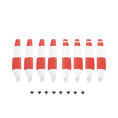 8pcs Propellers for DJI Mini 3 Pro Drone 6030F Prop Accessories Less Lower Noise Reduction Quick Release Propeller (red and White 8)
