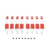 8pcs Propellers for DJI Mini 3 Pro Drone 6030F Prop Accessories Less Lower Noise Reduction Quick Release Propeller (red and White 8) view 1