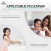 ibasenice 20 Pack Piggy Bank Stoppers Large Plastic Plug for Savings Bank Stopper Replacements No-Tool Installation view 3