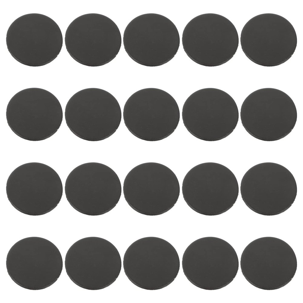 ibasenice Smooth Edge Round Plugs for Piggy Bank 20 Pcs Plastic Bank Bottom Covers