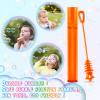 200 Pcs Mini Bubble Wands in 10 Colors, Bulk Party Favors for Kids, Themed Birthday, Christmas, New Year, Valentine, Carnival, School Classroom Prizes for Boys & Girls, Ideal Goodies Bags Stuffers view 4