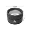 Microscope Accessories Kit 30x Cylinder Magnifier Lens Loop Microscope Microscope Slides view 2