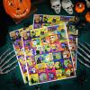 600 Pcs Christian Halloween Stickers Christian Pumpkin Cute Jesus Fall Religious Reward Students Pumpkin Stickers Church Supplies view 4