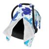 Sea Turtles Baby Car Seat Canopy Cover Multi Use Nursing Cover for Newborn Car Seat Canopy Mom Nursing Breastfeeding Covers Newborn Shower Gift view 2