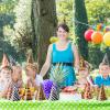 Spiareal 24 Pieces Safari Party Hats Jungle Animal Safari Theme Cone Paper Hats for Kids Zoo Birthday Party Supplies Favor view 2