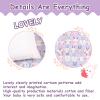 Doll Blanket and Pillow Set with Purple Rabbit Print Pillow and Bedding Pad/Mattress/Blanket, Cute Doll Accessories, Doll Beds for 18 Inch Dolls (Doll not Included) view 3