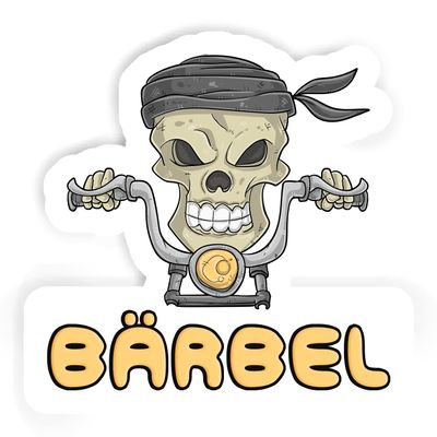 12 Motorbike Skull Stickers Brbel (2pcs 5.5inch, 4pcs 2.5inch, 6pcs 1.8inch)