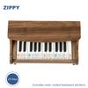 ZIPPY Kids Piano Keyboard, 25 Keys Digital Piano for Kids, Mini Music Educational Instrument Toy, Wood Toy for Toddlers Girls Boys (Walnut) view 3
