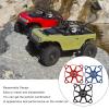 Dilwe RC Motor Cooling Fan Cover, 3 Pcs Aluminum Alloy 30 x 30mm Cooling Fan Protector for RC ESC, RC Cooling Fan Cover for RC Car Boat Motor view 3