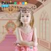 PicassoTiles Princess Dress Up + Art Easel Drawing Board, 20pc Fairytale Pretend Play Tiara, Jewelry Boutique, Shoes & Fashion Accessories Toy Collection, Chalkboard & Whiteboard with Art Accessories view 4