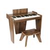 ZIPPY Kids Piano Keyboard, 37 Keys Digital Piano for Kids, Music Educational Instrument Toy, Wood Piano for 3+ Girls and Boys (Walnut Basic) view 1