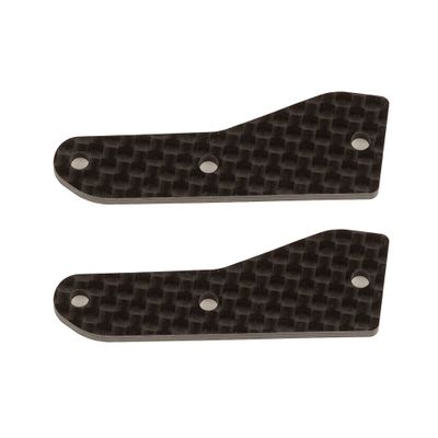 Team Associated RC8B4 FT F/U Suspension arm Inserts Carbon Fiber ASC81537 Electric Car/Truck Option Parts