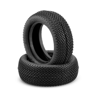 JConcepts 317103 ReHab Aqua (A2) Compound Tire Fits 2.2 Buggy Front Wheel