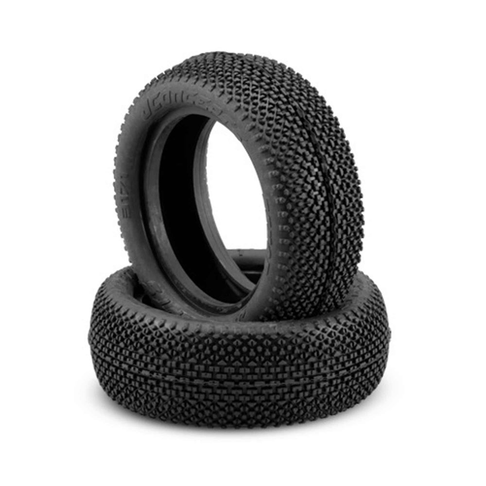 JConcepts 317103 ReHab Aqua (A2) Compound Tire Fits 2.2 Buggy Front Wheel