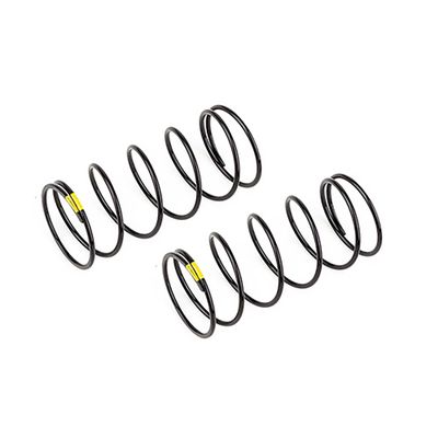 Team Associated 13mm Front Shock Springs, Yellow, ASC91943