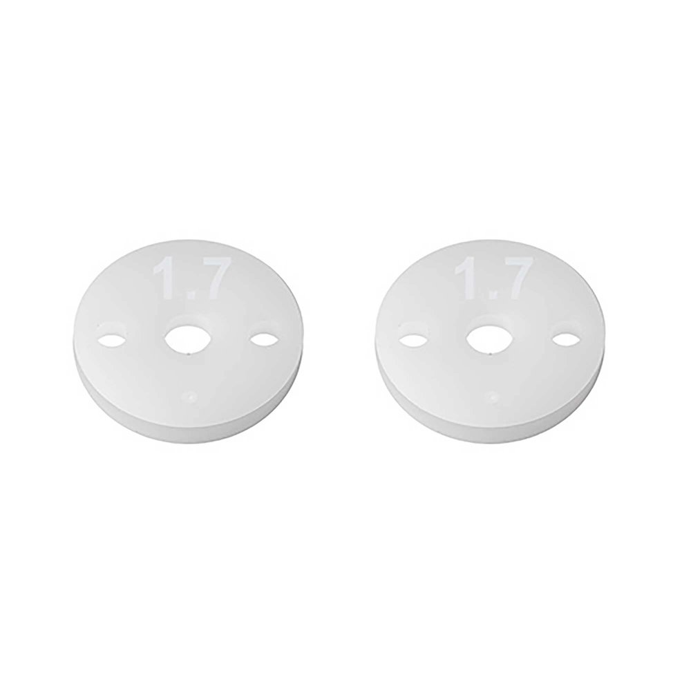 Team Associated FT 13mm Shock Pistons, 2.5mm, 2x1.7, ASC91933