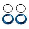 Team Associated 13mm Shock Collars blue aluminum ASC91928 Electric Car/Truck Option Parts view 1