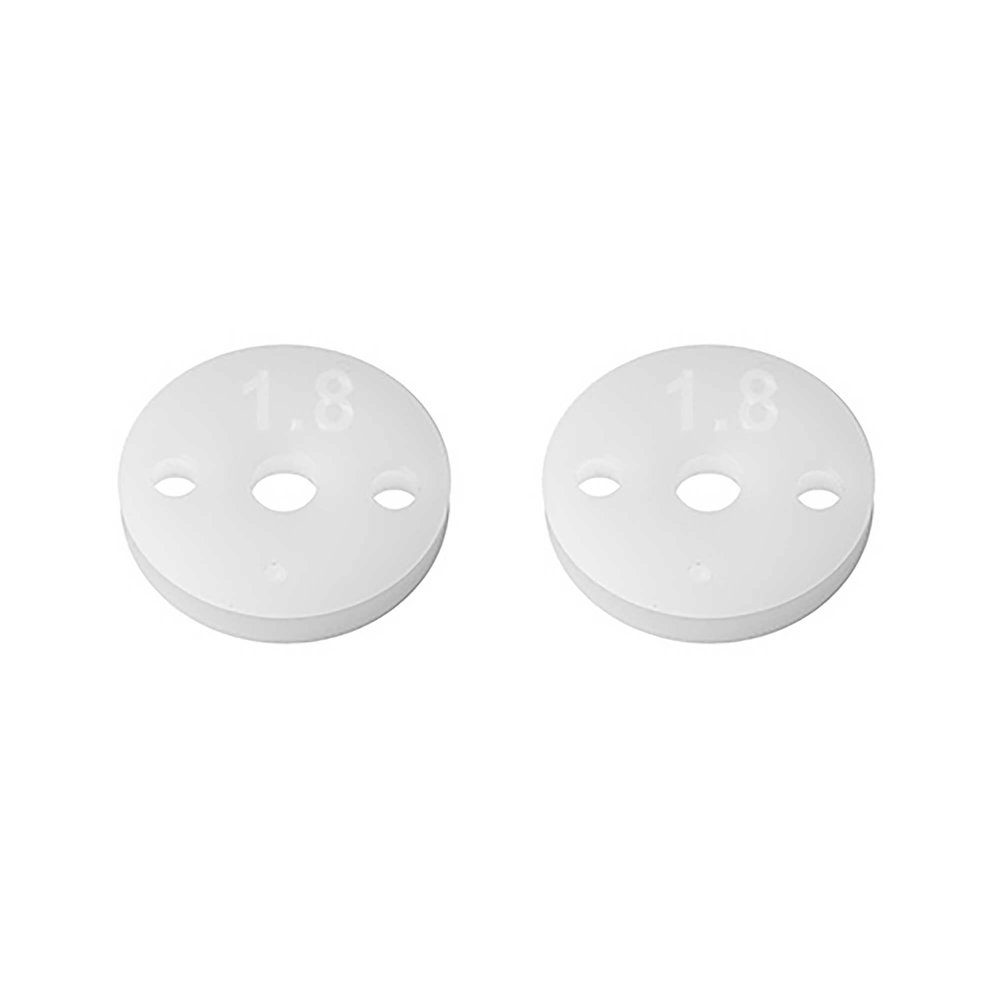 Team Associated FT 13mm Shock Pistons, 2.5mm, 2x1.8, ASC91934