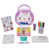 Gabbys Dollhouse Coloring & Sticker Activity Set for Kids with Travel Carrying Case view 1