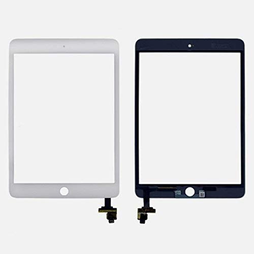 ePartSolution Wholesale Replacement for iPad mini 3 3rd Gen A1599 A1600 Glass Digitizer Touch Screen Lens USA (White)