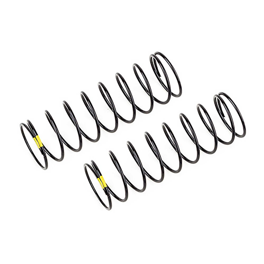 Team Associated 13mm Rear Shock Springs, Yellow 2.3lb/in, L61, ASC91951