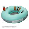 BOTE Inflatable Hangout FLOATube, 4' Lake Float Tube, Springs Raft, MAGNEPod Compatible Pool Toy, River Tube, Family Friendly, Includes Mesh Carry Bag, Classic 1 Pack view 3