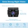Accmor Baby Car Mirror for Back Seat Rear Facing, Night Vision Function Safety Car Seat Camera Monitored Mirror view 4