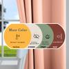 Mrs.Naturall Blush Pink Blackout Curtains for Bedroom 96 Length,2 Panel Set Grommet Extra Long Room Darkening Curtains for Kids Girls Room Living Room,52x96 Inches Long,Peach Pink view 3