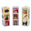 PicassoTiles Magnetic Puzzle Cube Characters + Mini, 9pc with 18 Unique Characters Mix & Match Cubes Sensory Toys, 0.5 Pixel 100pc Mix & Match Sensory Toys STEAM Education Learning Building Block view 2