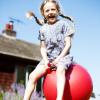 DECHOUS Wear-resistant Jumping Sheep Horn for Kids Handle Fun Easy to Grip Play view 2