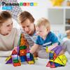 PicassoTiles 152 pc Magnetic Building Block + Waterproof Toy Carry Case, Expansion Pack, Creative Magnet Building Blocks, Magnetic Tiles Construction Block Travel Bag, Portable Storage Organizer Box view 3