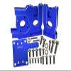 Aluminum 7075-T6 Center Differential Mount Quick Release Motor Base For Traxxas 1/8 4WD Sledge Monster Truck 95076-4 - 30Pc Set Blue view 1