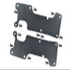 Carbon Fiber Dust-Proof Rear Suspension Arm Protection Plate Cover For Traxxas 1/8 4WD Sledge Monster Truck 95076-4 - 14Pc Set Black view 1