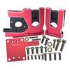 Aluminum 7075-T6 Center Differential Mount Quick Release Motor Base For Traxxas 1/8 4WD Sledge Monster Truck 95076-4 - 30Pc Set Red view 1