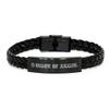I'd Rather Be Juggling. Braided Leather Bracelet, Juggling, Brilliant for Juggling view 1