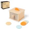 YAANI Montessori Coin Box, Baby Toys for 6-12 Months, Sensory & Toddler Toys, Baby Boy & Girl Gifts view 1