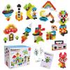 PicassoTiles Magnetic Puzzle Cube 400pcs + 50 pcs + 60pcs, Mix & Match Cubes Sensory Toys STEAM Education Learning Building Block, w/Free Ideabook, Magnets Construction Toy Set Stacking Magnet Kit view 2