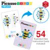 PicassoTiles Magnetic Puzzle Cube 400pcs + 50 pcs + 60pcs, Mix & Match Cubes Sensory Toys STEAM Education Learning Building Block, w/Free Ideabook, Magnets Construction Toy Set Stacking Magnet Kit view 4