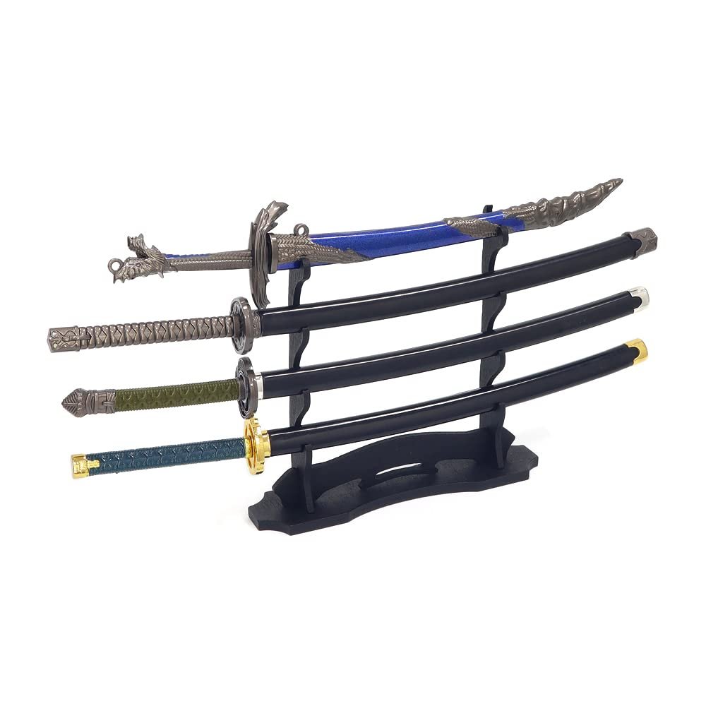 Chewmeter Elden Ring 4 Main Samurai Kanata Replica Sword Moonveil Dragonscale Blade Rivers of Blood Uchigatana Action Figures Toys Collection Gift Party Supplies Desk Decoration Backpack Pendant Gift
